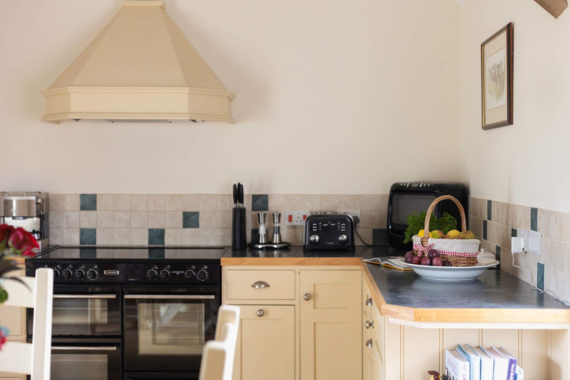 The kitchen is excellently equipped.