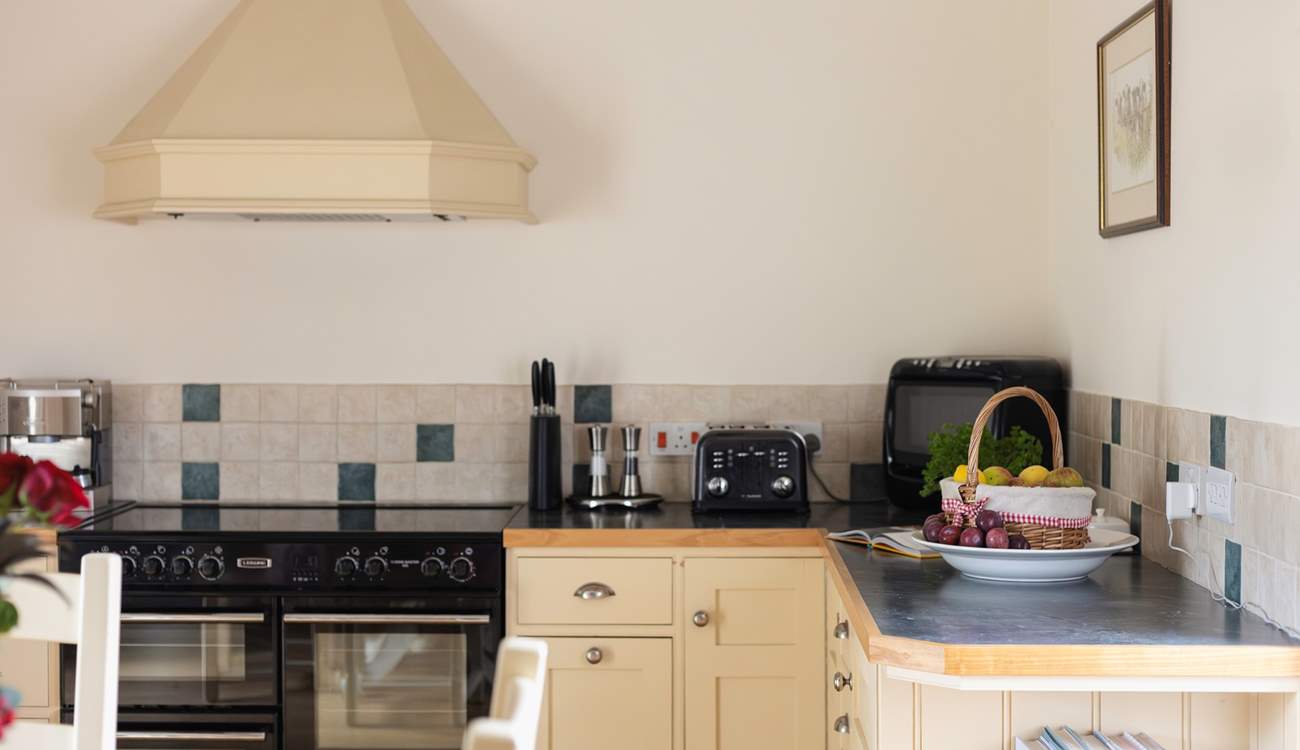 The kitchen is excellently equipped.