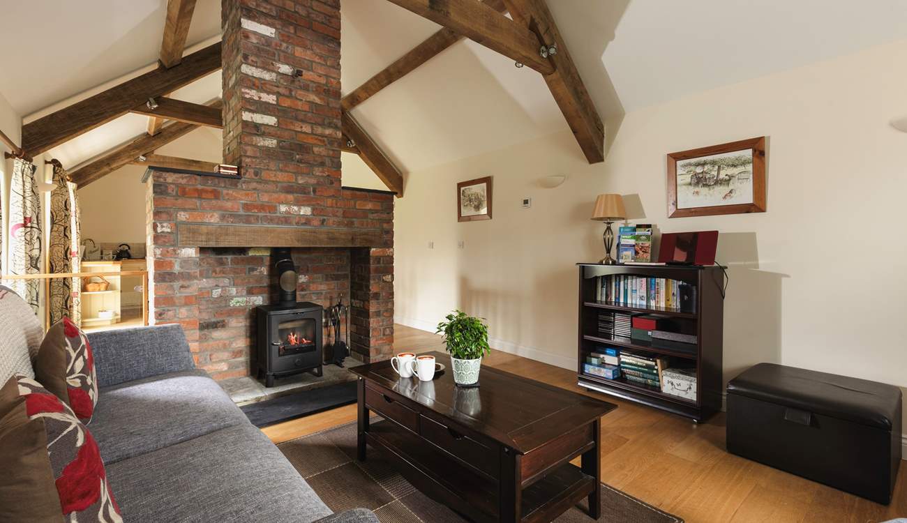 Light up the wood-burner and get cosy.