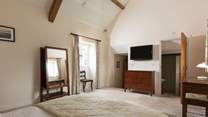 There is so much space in bedroom 1.