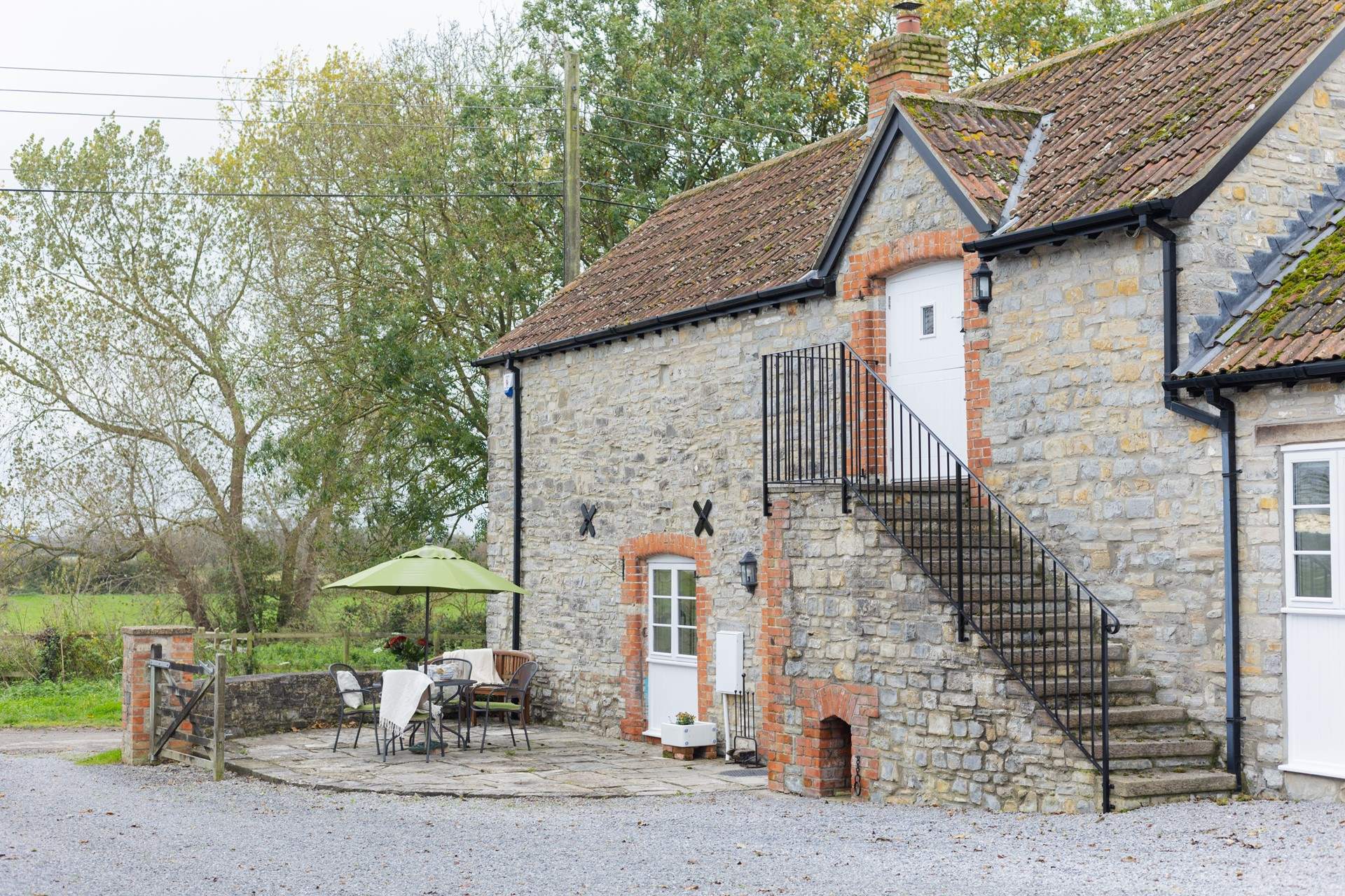A beautifully converted barn that is detached and in the grounds of the owners' home.