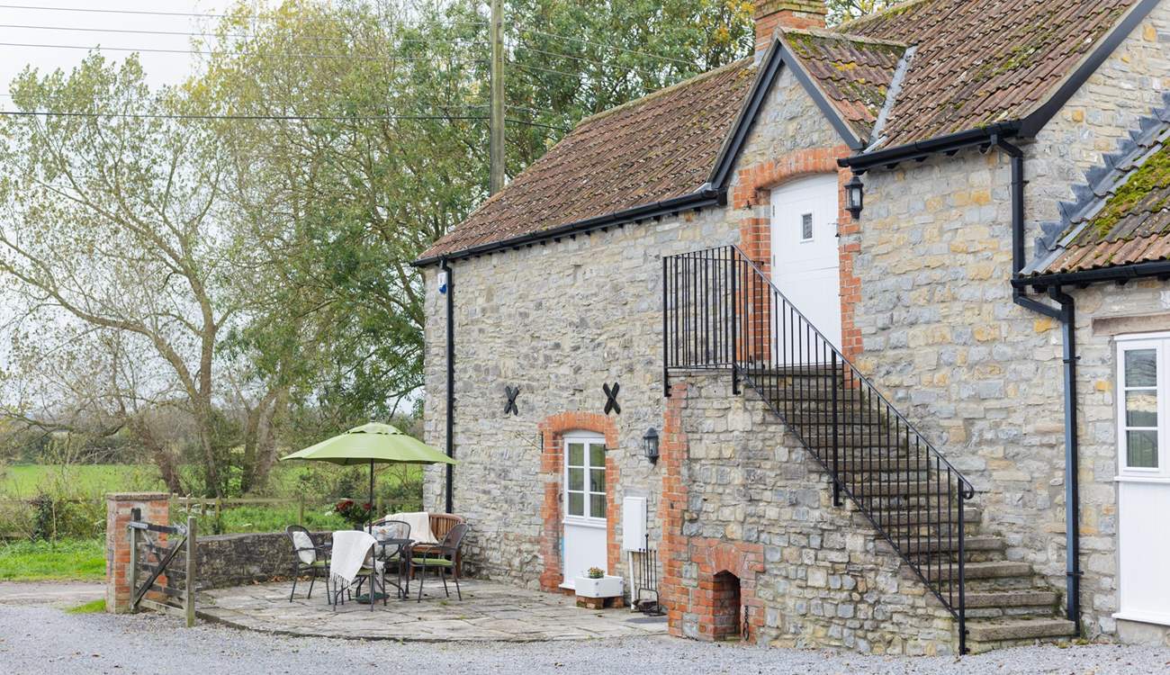 A beautifully converted barn that is detached and in the grounds of the owners' home.
