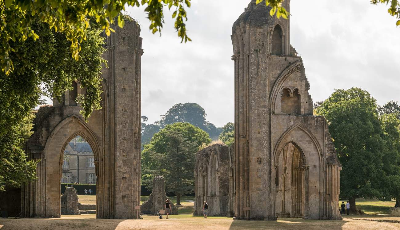 Nearby Glastonbury has a magnificent ruined abbey to explore.