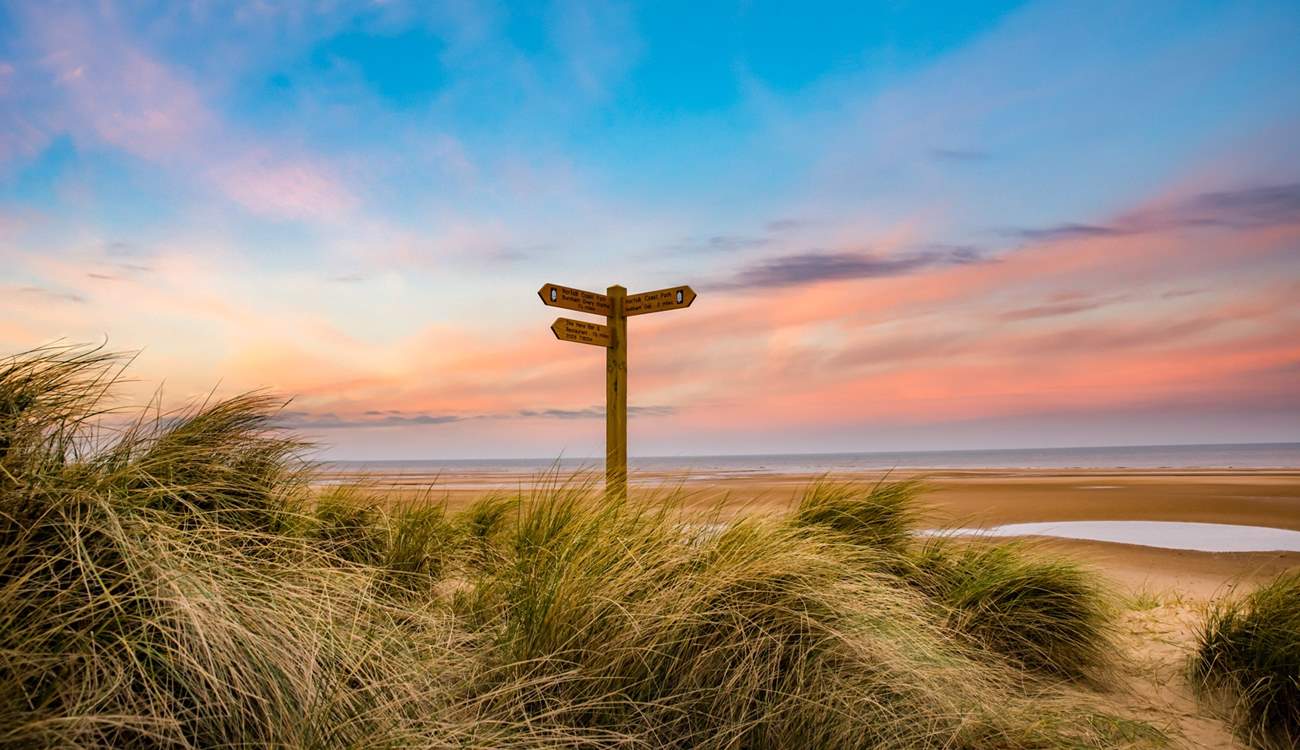 Explore the coastal paths and stunning landscapes from Sandy Shores on foot.