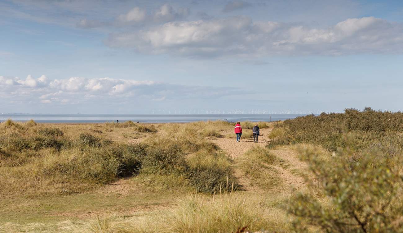 Explore the neighbouring hamlet of Holme-next-the-Sea with your four-legged friends.