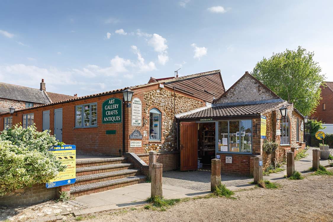 Pop into the local Gallery and discover an array of artwork by local artists, just minutes walk from Sandy Shores.