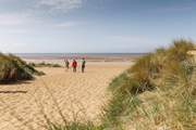 Just beyond the beach cafe the soft sands and changing tides commence, lookout for the dramatic sunsets and vast wildlife!