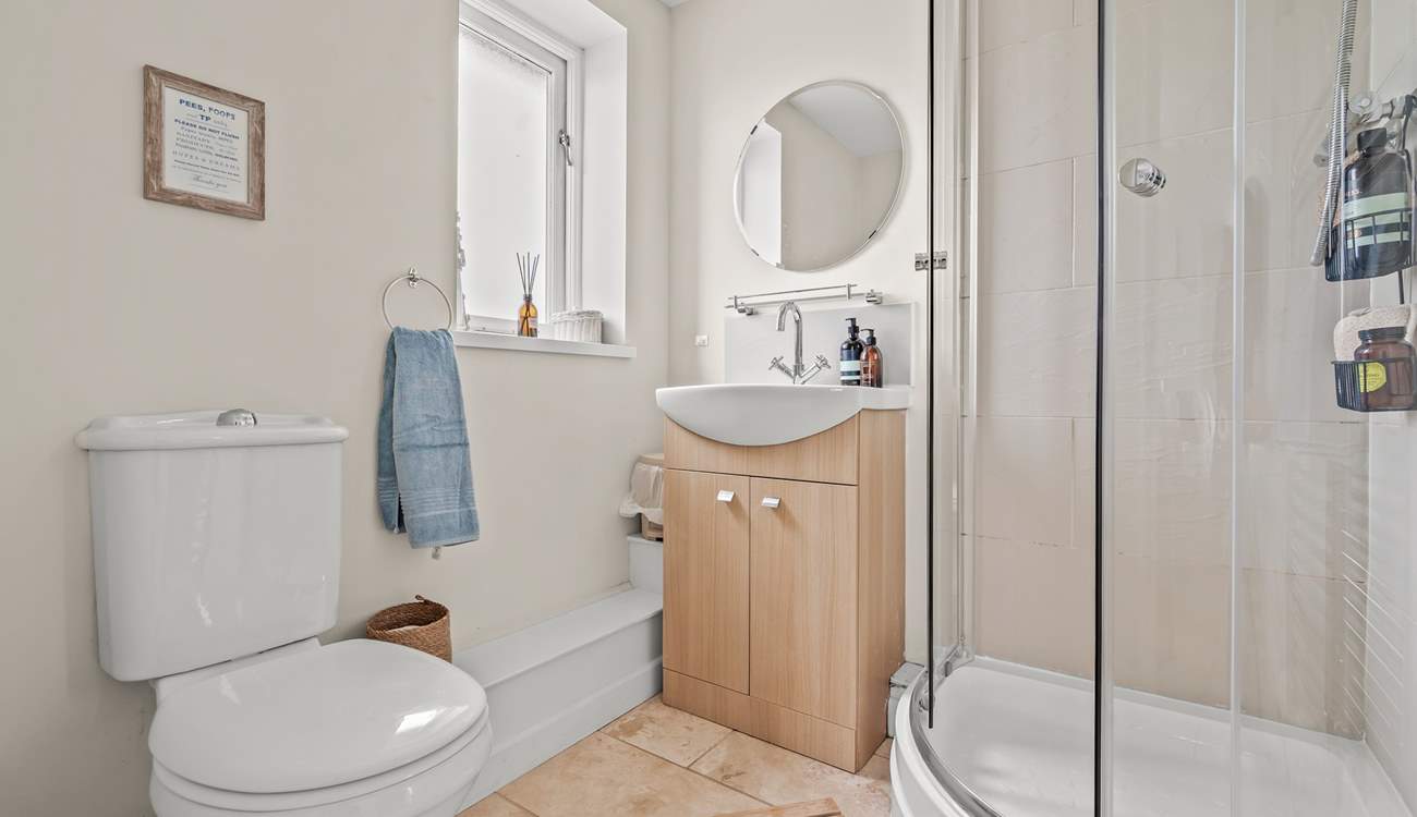 The en suite shower-room to bedroom 2.