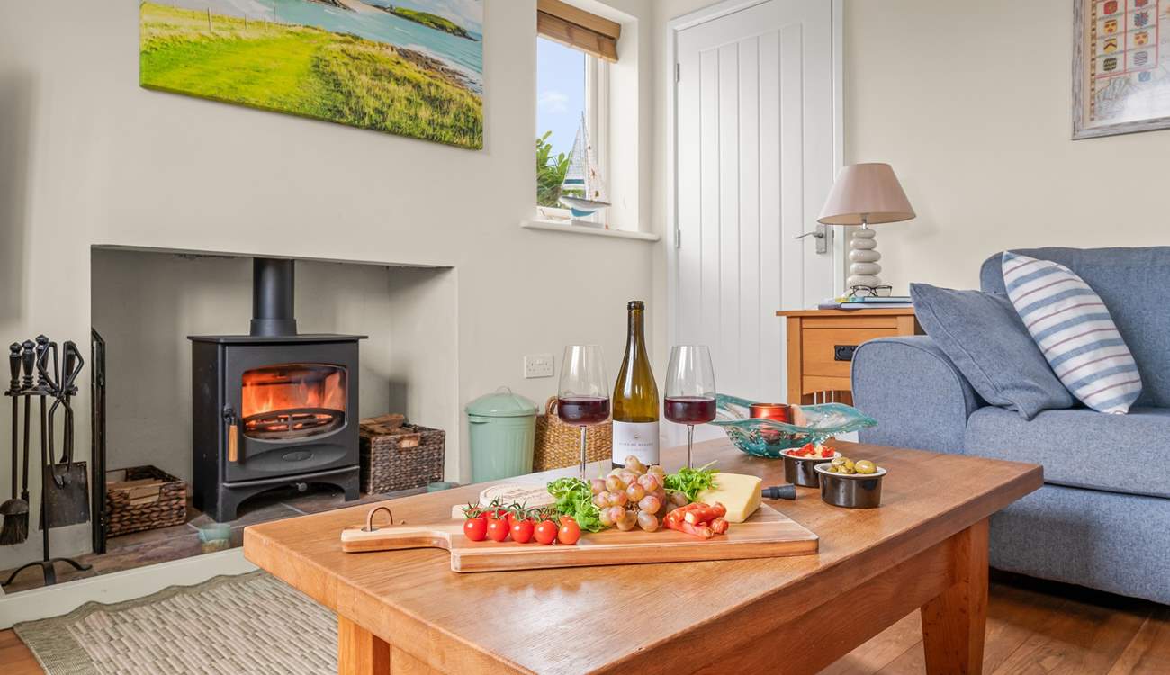 Such a snuggly area which leads into bedroom 1.