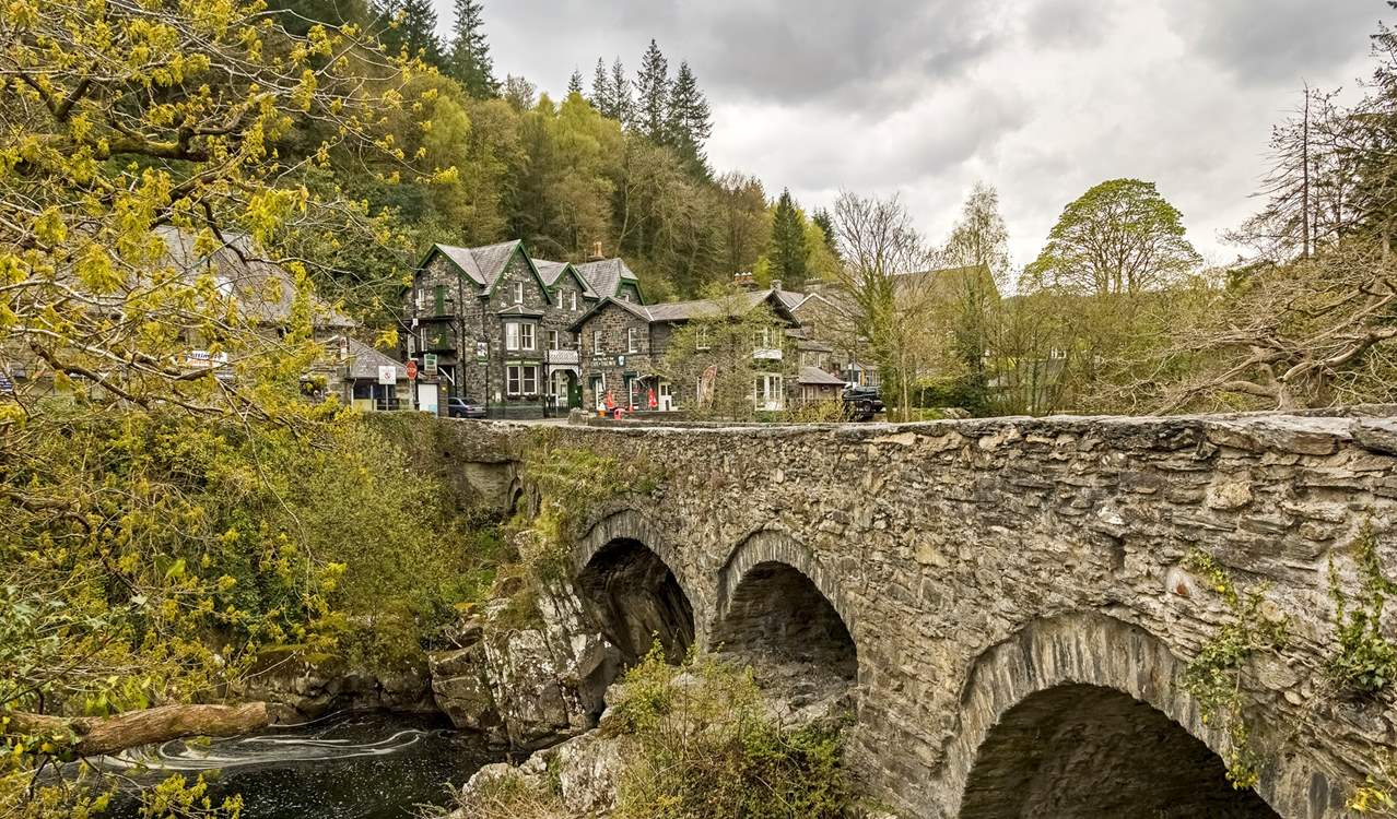 Pretty Betws-y-Coed is a photographer's dream.