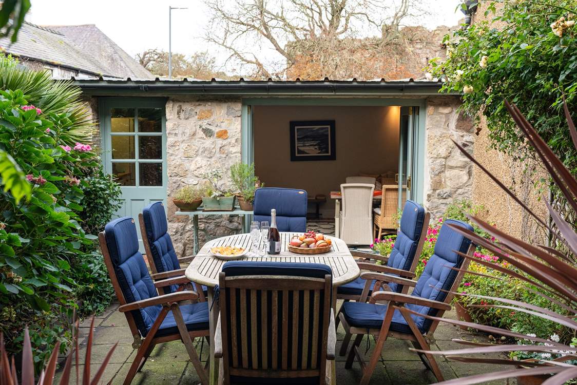 Dine under the stars after the perfect day.
