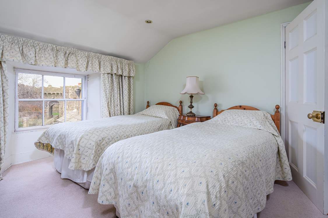 Sweet twin room.