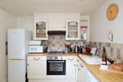 The kitchen has all you need to cook up some local Sussex produce.