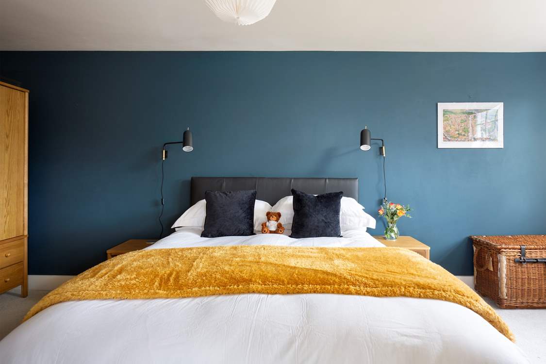 Super soft linens add to a great night's sleep.