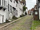 A short stroll will take you to the cobbles of one of Rye's iconic streets - Mermaid Street.