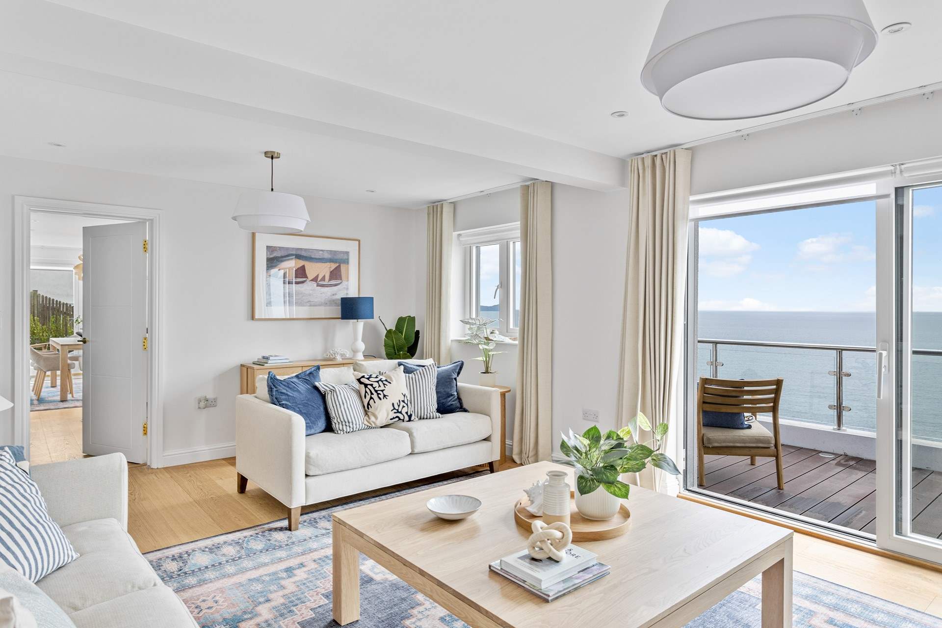 Wrap yourself in the lap of luxury at this coastal dream.