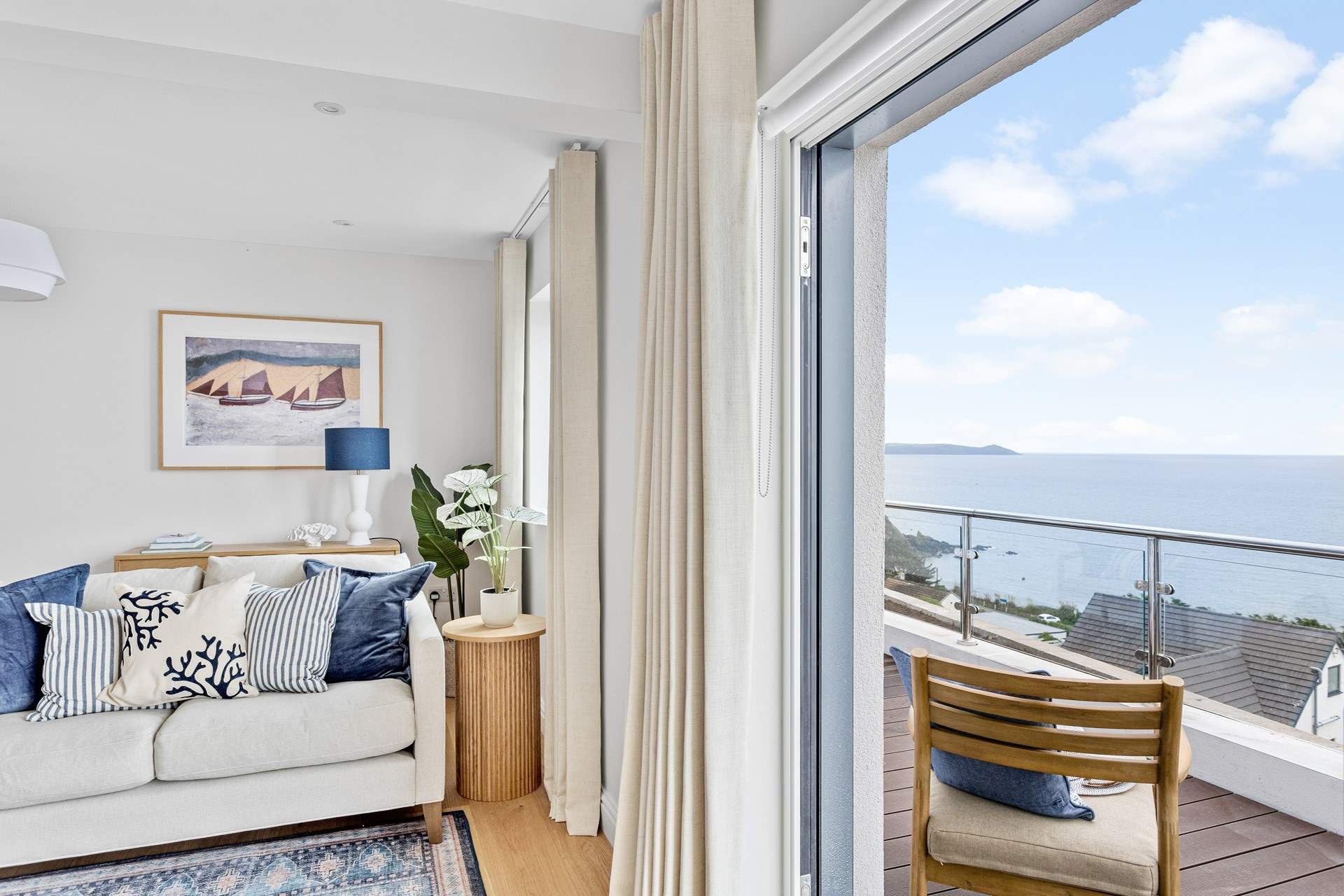 Slide open the door to let the outside in.