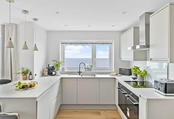 Cooking up your holiday meals will be a real treat in this kitchen.