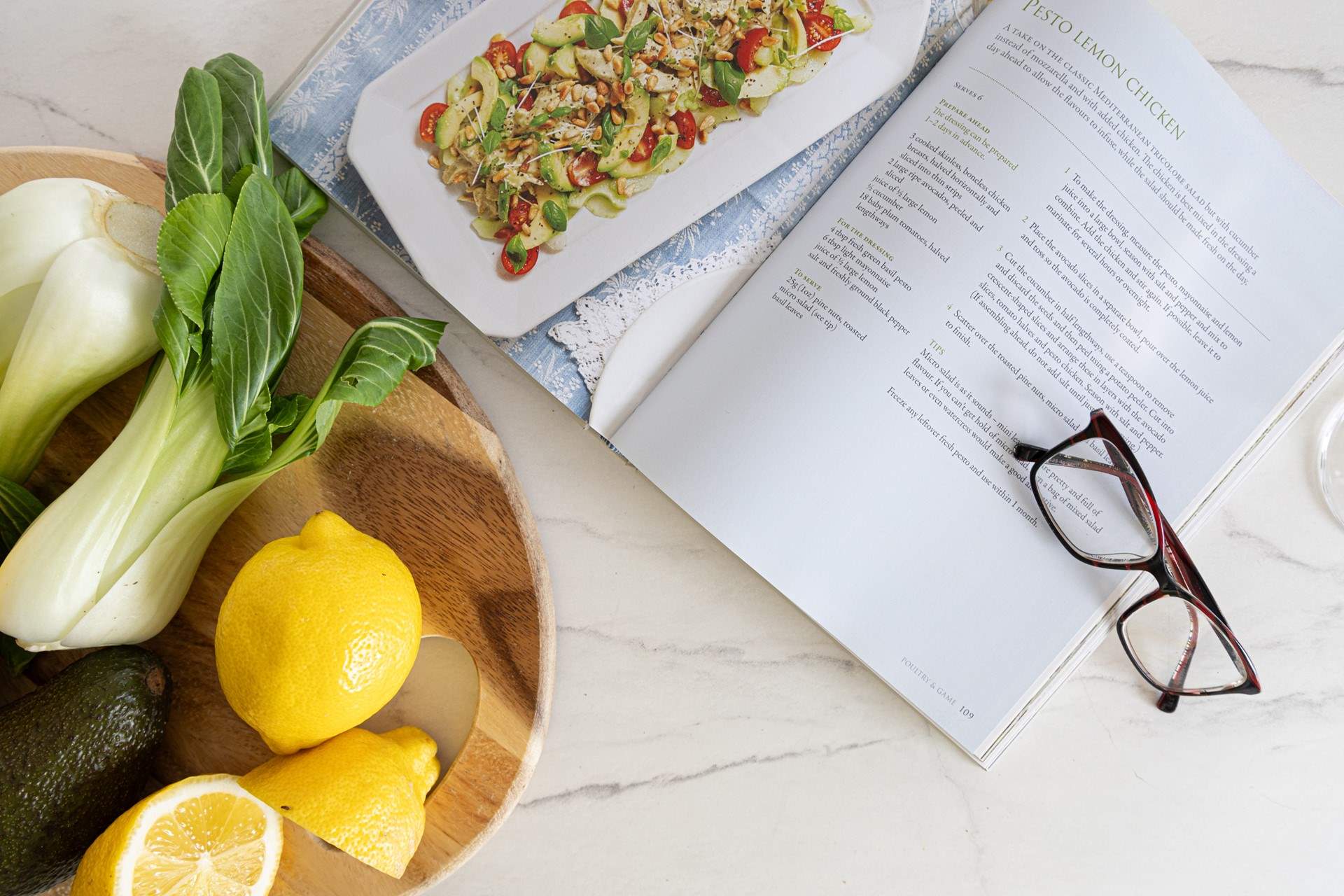 Pick up some fresh ingredients from a local farm shop and cook up a feast.