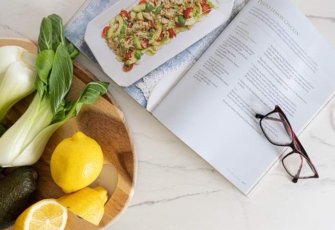 Pick up some fresh ingredients from a local farm shop and cook up a feast.