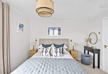 Beautifully styled with a super comfy king-size bed.