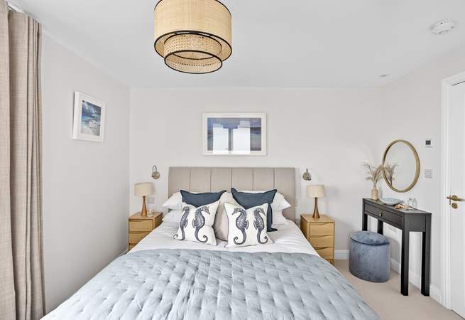 Beautifully styled with a super comfy king-size bed.