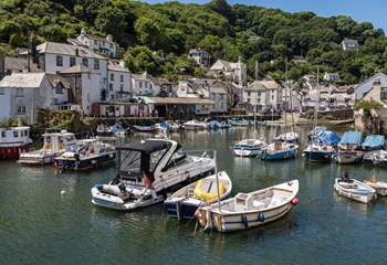 A little further down the coast is the charming fishing village of Polperro.