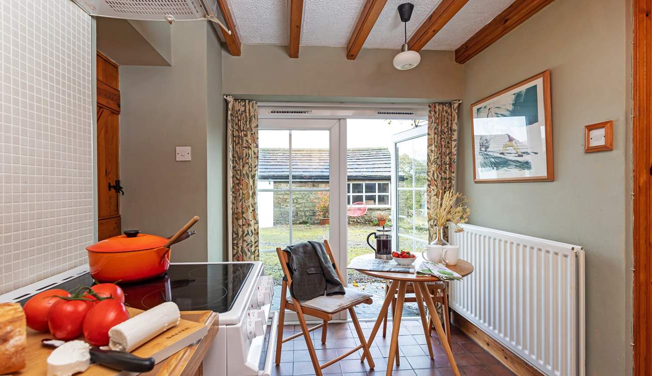 Open the doors and let the fresh air in.