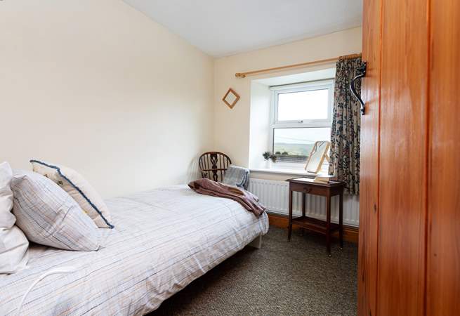This cosy room is a tranquil place to rest after a day visiting lots of local tea rooms.