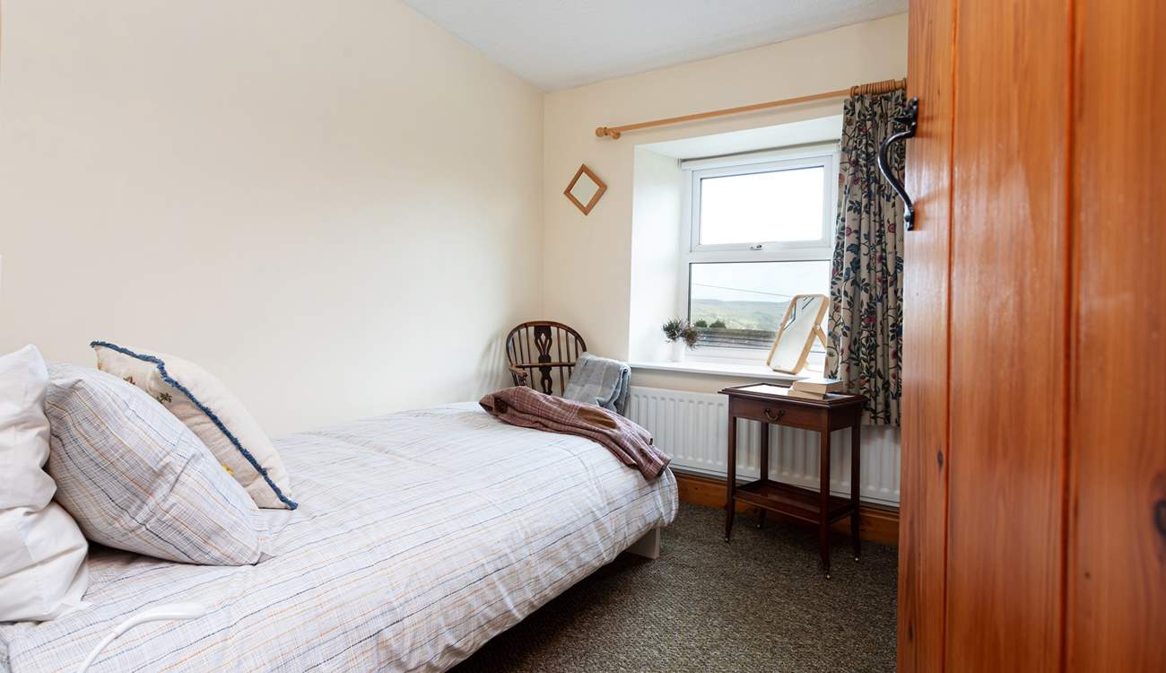 This cosy room is a tranquil place to rest after a day visiting lots of local tea rooms.