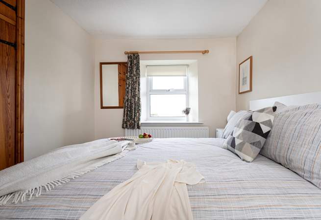 Sink into this comfy bed and dream of all the sheep you have seen.