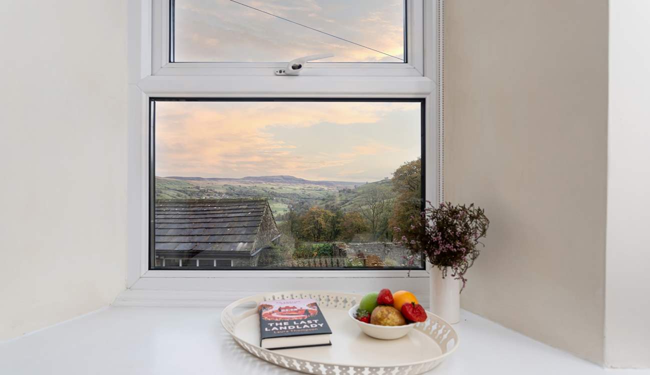 What a fantastic view from your bedroom window, you will never draw the curtains.