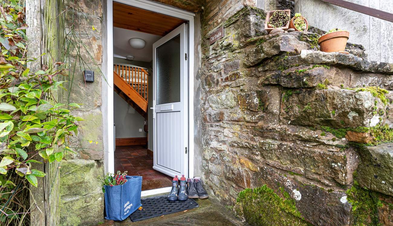 Through the door and into your country escape.