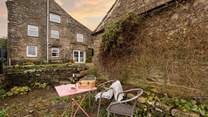 Why not take your breakfast al fresco in the country garden.