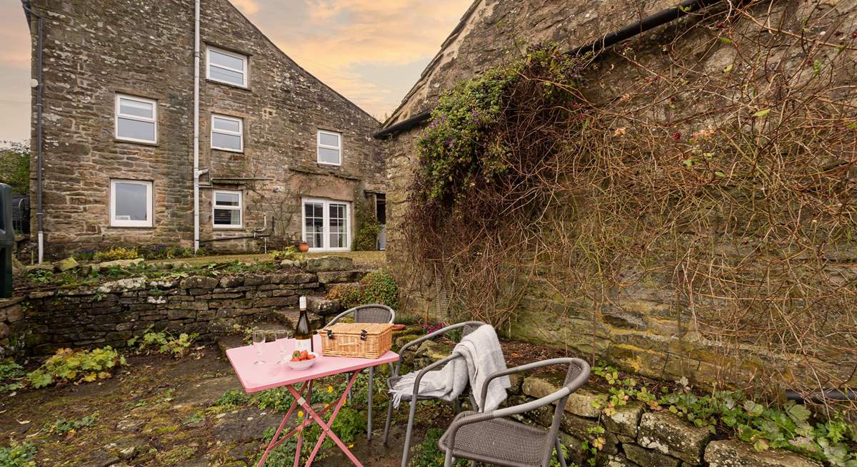 Why not take your breakfast al fresco in the country garden.