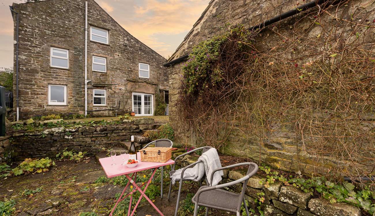 Why not take your breakfast al fresco in the country garden.