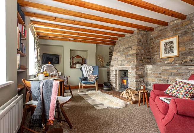 A cosy sitting-room, perfect for relaxing at the end of the day.