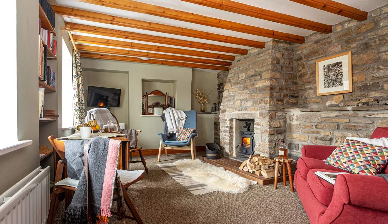 A cosy sitting-room, perfect for relaxing at the end of the day.