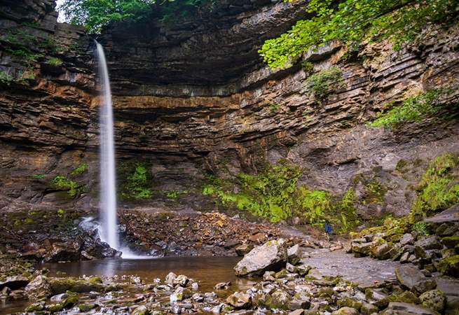 The spectacular Cauldron Falls.
