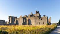 Take a look at the glorious Middleham Castle, once the home of Richard III.