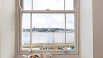 The sea estuary offers views across to Instow, another pretty village to enjoy.