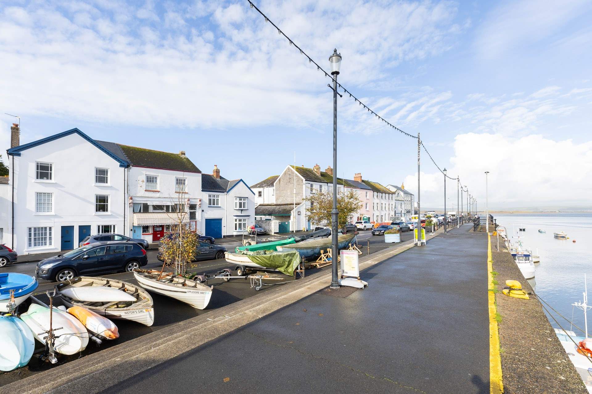 Open the door, stroll over to the quay and relax into your north Devon holiday.