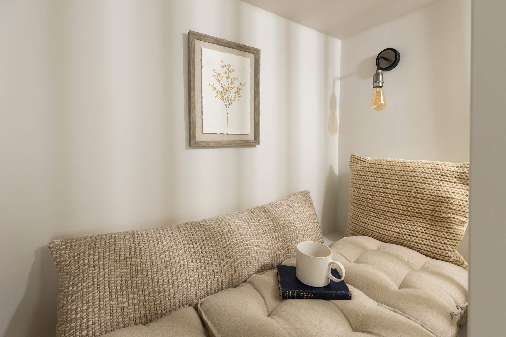 When you have time on your hands, sit back and relax.