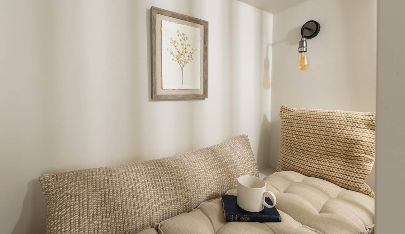 When you have time on your hands, sit back and relax.