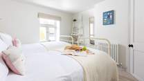 Across the small landing you will discover bedroom 2 which sits at the back of the cottage.