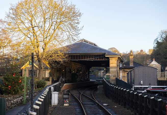 A visit to the iconic North York Moors Railway is a must, especially at the Wartime Weekend or for Christmas. Try dinner or afternoon tea on the train, book early. 