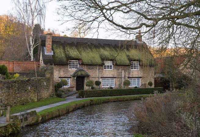 One of the most photographed pictures of Yorkshire, a cottage in Thornton Le Dale. 