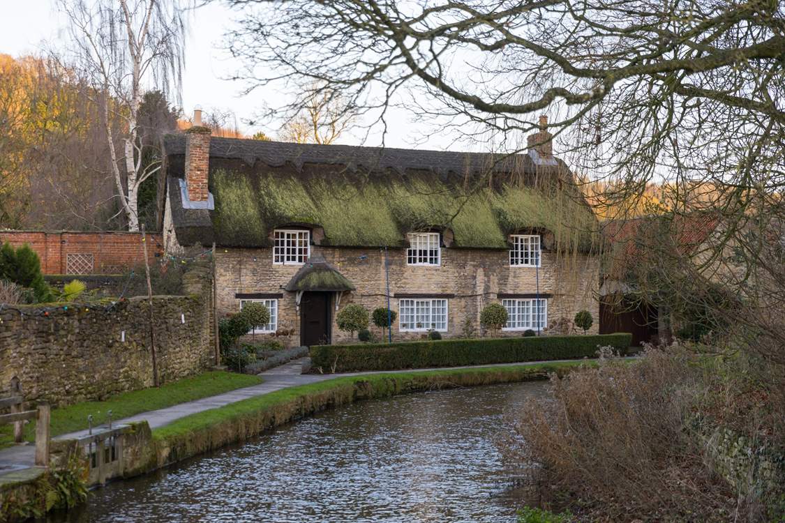 One of the most photographed pictures of Yorkshire, a cottage in Thornton Le Dale.