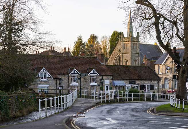 Thornton Le Dale, one of the most picturesque villages in Yorkshire.  