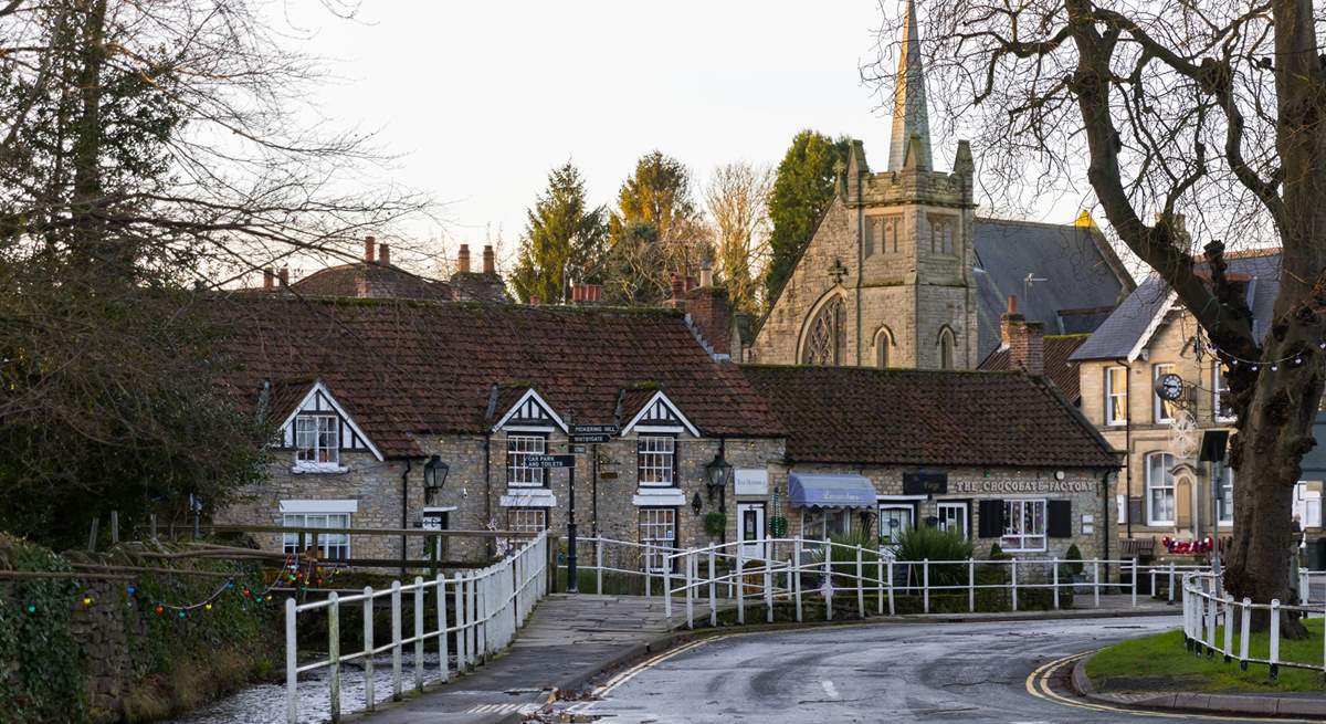 Thornton Le Dale, one of the most picturesque villages in Yorkshire.  